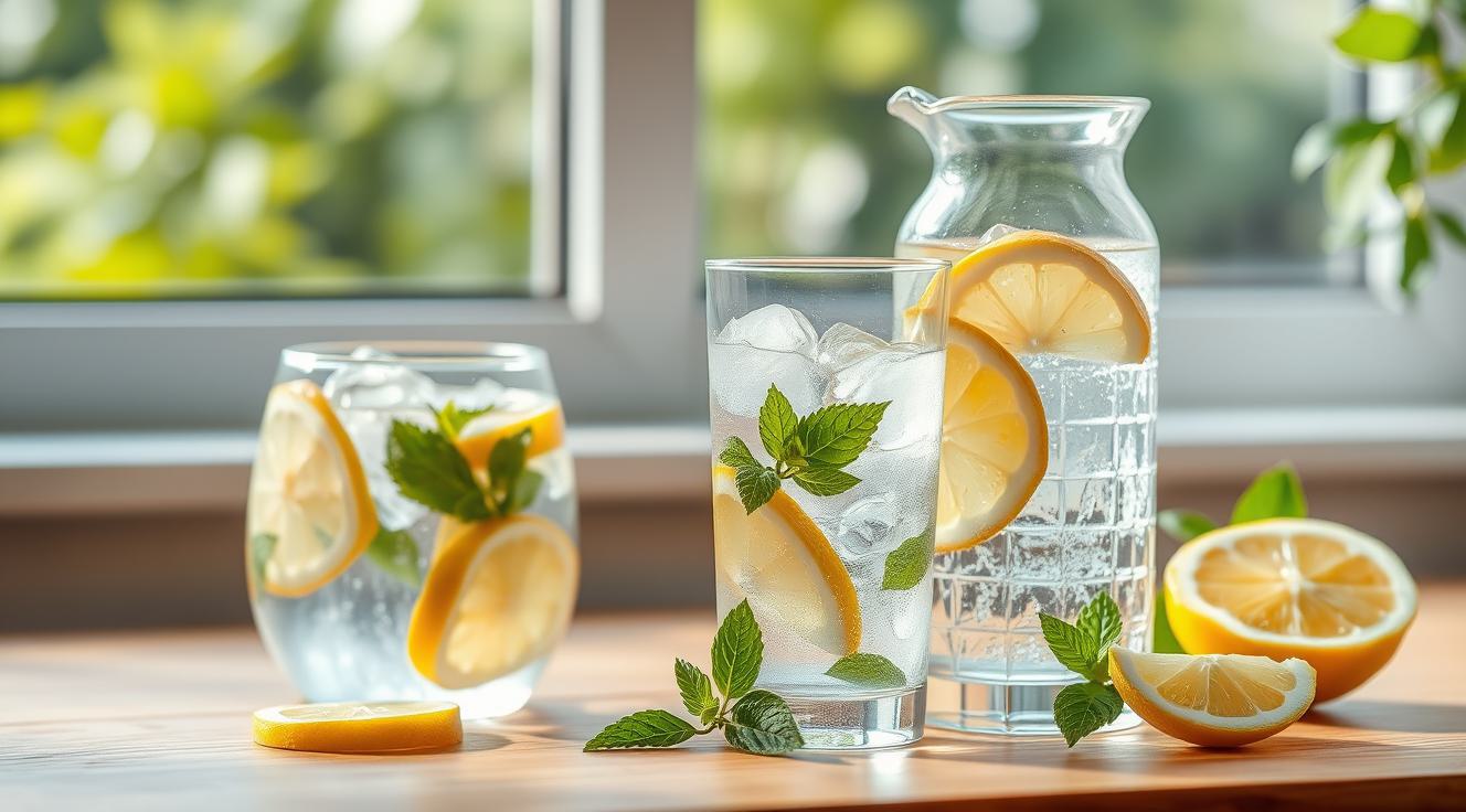 bebidas naturais para desintoxicação